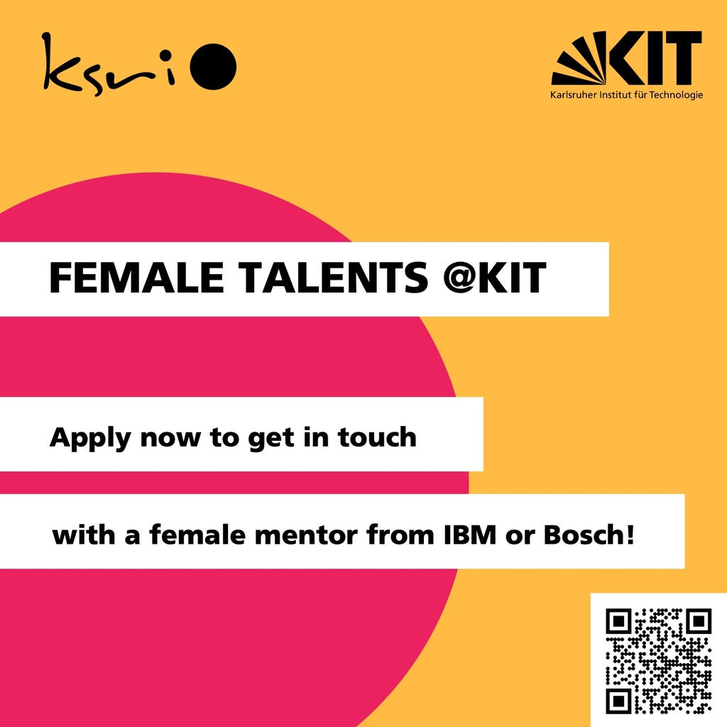 Call for Applications – Female Talents @KIT 2023